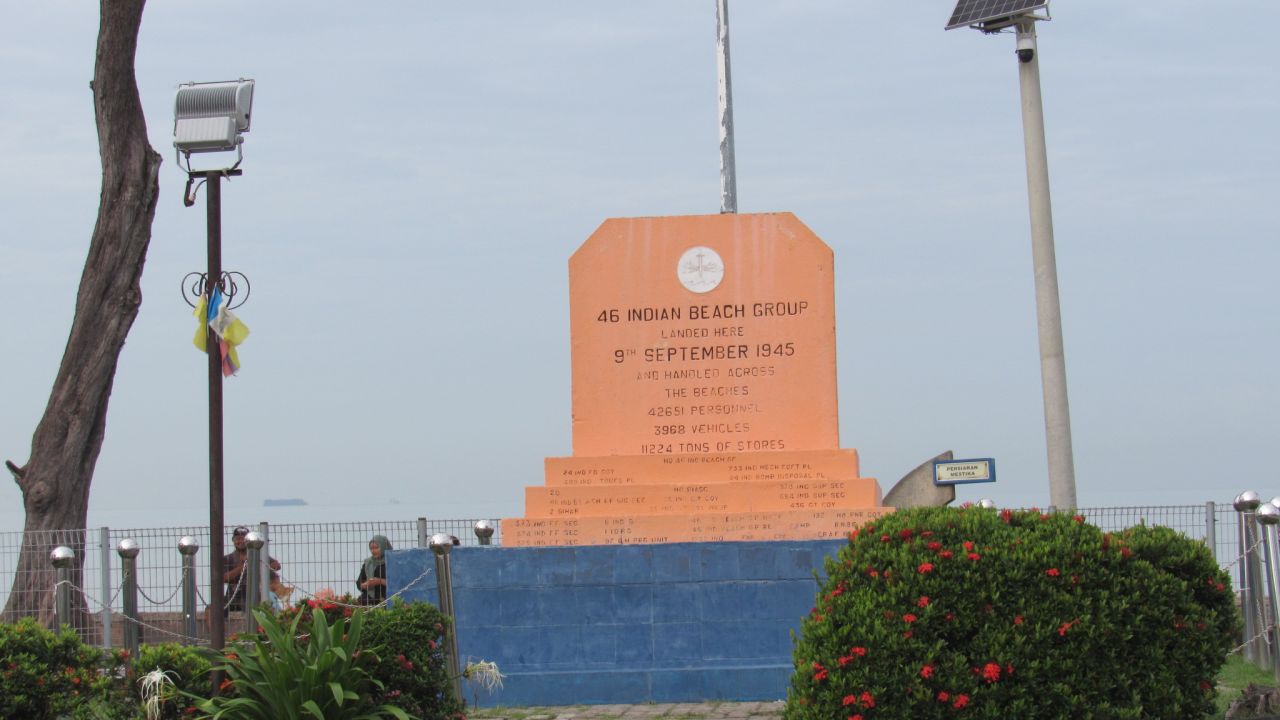 Tugu Peringatan Pendaratan Askar-Askar India