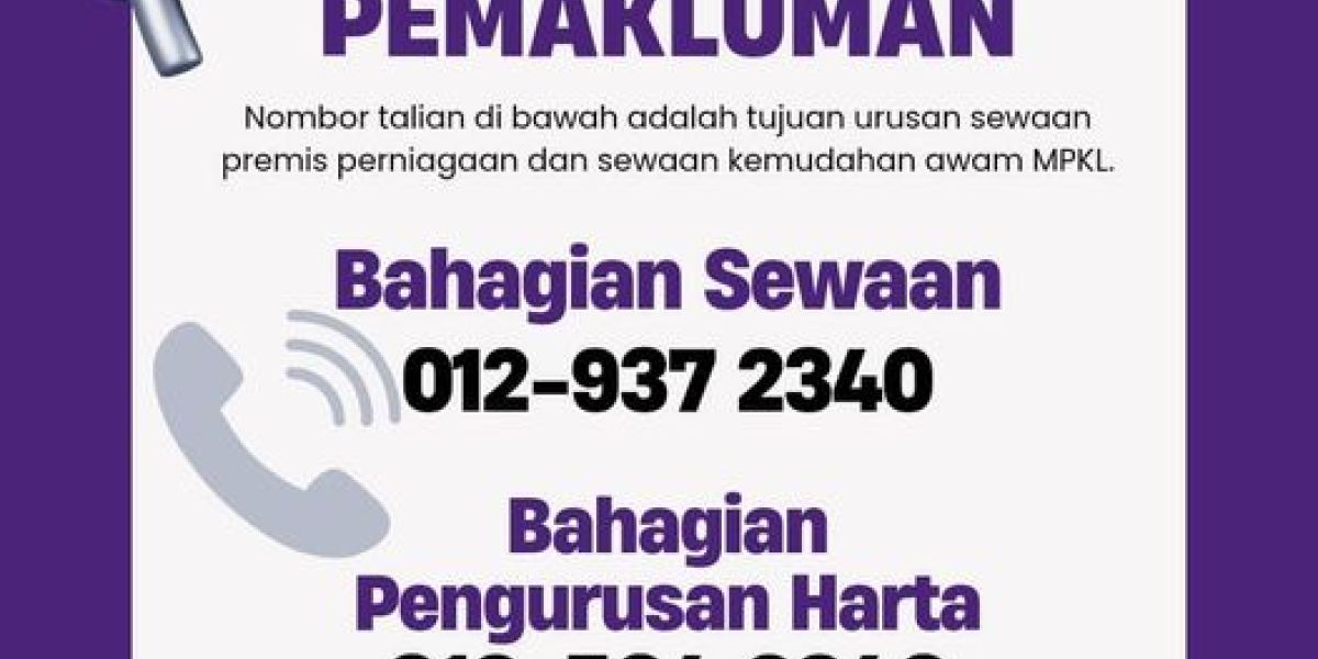 Pemakluman Penambahan 2 Nombor Perkhidmatan Bagi Jabatan Penilaian Dan Pengurusan Harta MPKL Untuk Tujuan Urusan Sewaan Premis Perniagaan Dan Sewaan Kemudahan Awam MPKL