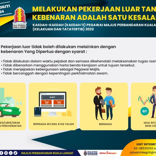 Melakukan Pekerjaan Luar Tanpa Kebenaran Adalah Satu Kesalahan