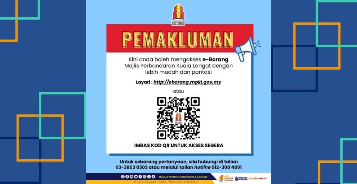 Banner Pemakluman E-Borang MPKL