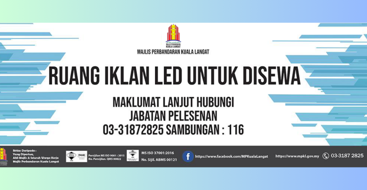 Banner Ruang Iklan LED untuk disewa