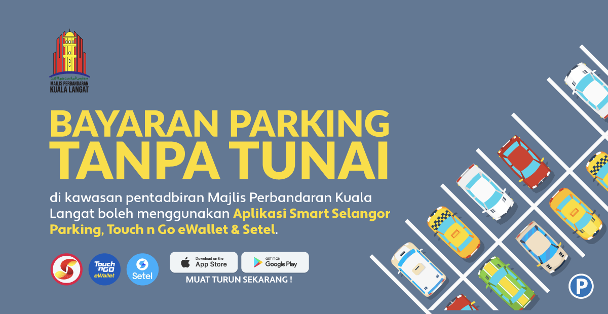 Bayaran Parking Tanpa Tunai